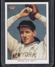 2002 Topps 206 #301 Joe Doyle : "N.Y." on front