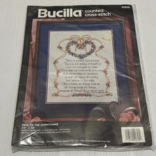Bucilla Counted Cross Stitch 40658 Paul To The Corinthians