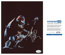 Josh Pais “Teenage Mutant Ninja Turtles” - TMNT - Raphael SIGNED 10x8 Photo ACOA
