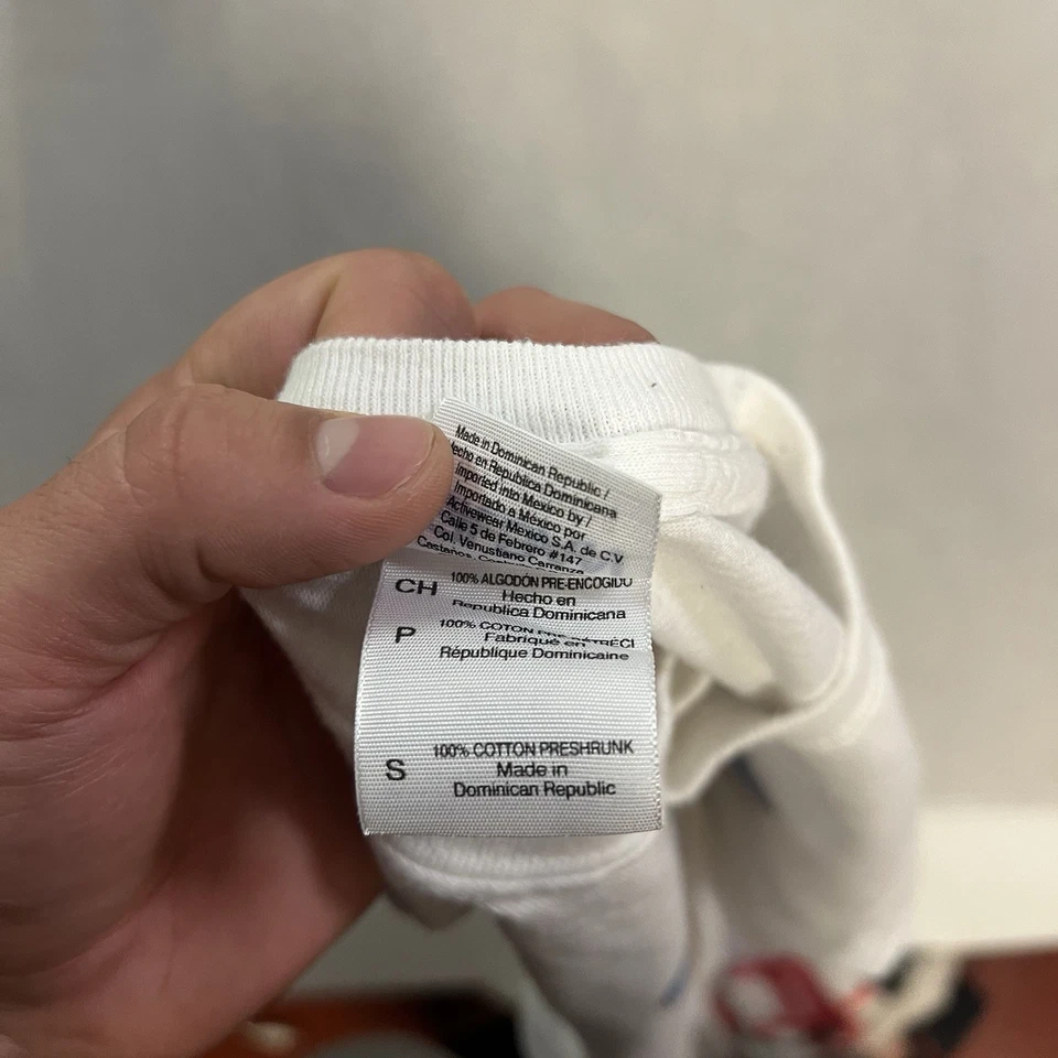 Camiseta The Snake Don Prudhomme Racing NHRA Drag Racing para hombre talla pequeña blanca Foto 4 de 4