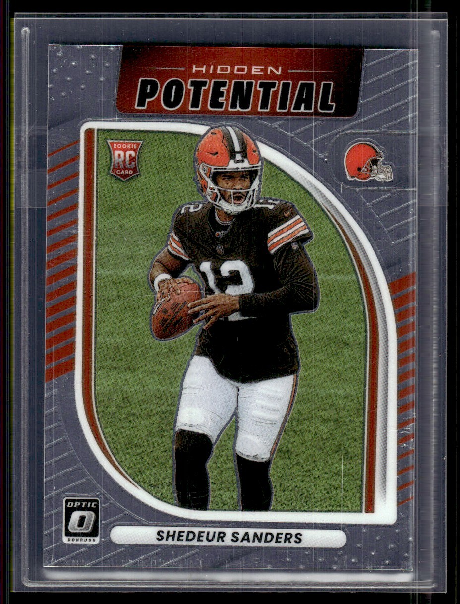 2025 Donruss Optic Hidden Potential Shedeur Sanders Cleveland Browns #20
