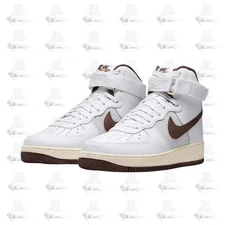 NIKE AIR FORCE 1 07 CHOCOLATE COCONUT White Brown Beige DM0209-101 Sneaker Shoe