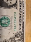 23456740. $1 FRN Fancy 6 In A Row Ladder Serial Number. — photo 1