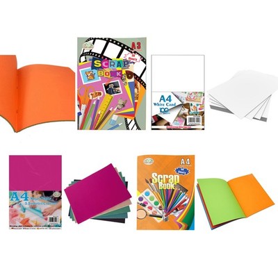 A3 Sammelalbum/A4 Größe weiße Karte Zuckerpapier Kunst & Handwerk Aktivität verschiedene Packung