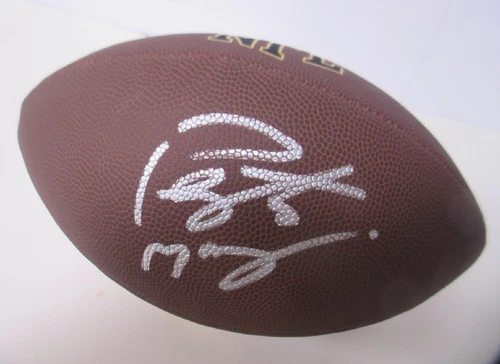 PEYTON MANNING SIGNED NFL FOOTBALL COA