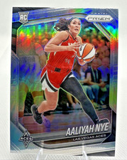 Aaliyah Nye 2025 Panini Prizm WNBA #15 Silver Prizm RC Las Vegas Aces