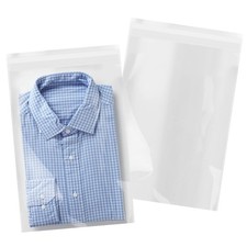 - 200 Count - 12" x 18" Clear Cellophane Bags Self Seal- Cello Large Resealab...