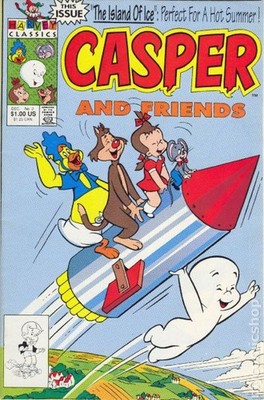 Casper and Friends #2 VG 1991 Stock Image Low Grade
