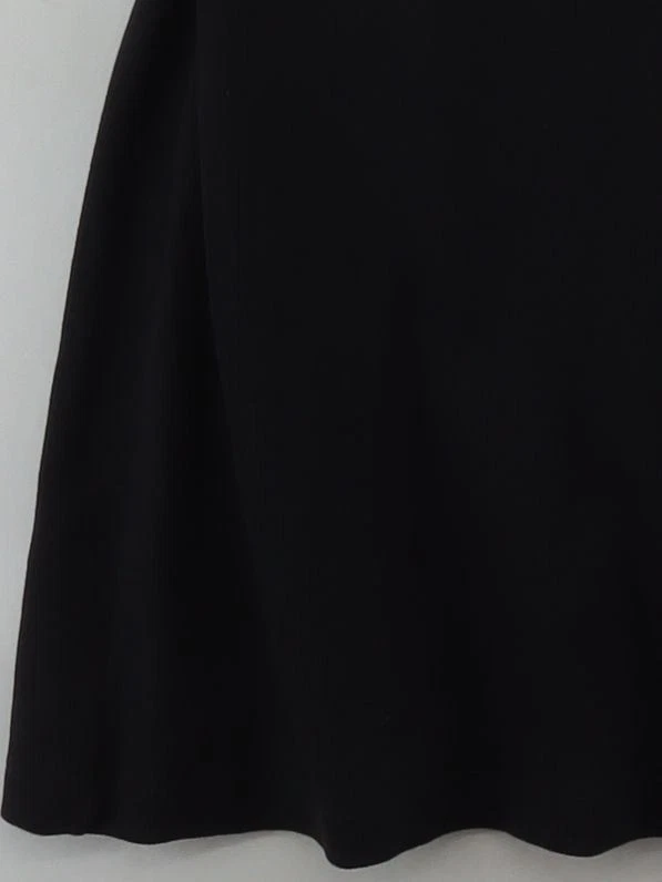 Uniqlo A-Line Midi Dress L in Black - Image 4 of 4