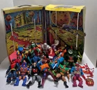 Masters of the Universe  LOT MOTU Vintage 26 Figures Weapons Collector's Case