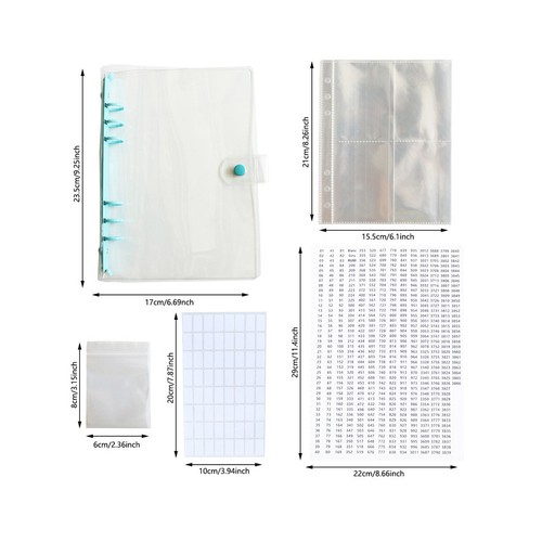 1 Set Storage Album with Pouch Dotting Gadgets - Zdjęcie 6 z 12