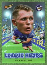 2026 NRL SELECT HEROES CARD - [PARRAMATTA] - LH88 Jack WILLIAMS - LEAGUE HEADS