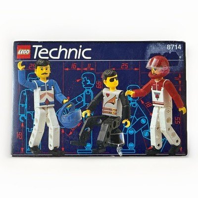 LEGO  Technic 8714 - The Technic Guys | EOL 1994 | MISB | Sealed | NEU + OVP
