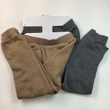 Kids Headquarters Youth Boys 2-Pack Sweatpants w/Pockets, Brown  Gray, Size 6