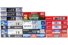 Lot of 18 SONY Video8 HG/MP Standard Grade Blank Cassette Tapes - New Sealed