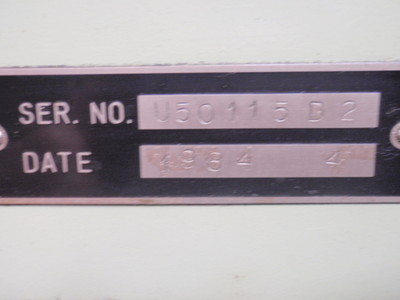 Tokyo Keiki Electronic Controlled Hydraulic Chiller CQ1554-750W-20