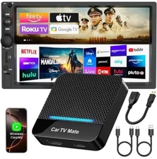 Car Tv Mate Pro Car Tv Converter For Fire Tv Stick Wireless Carplay Adapterhdmi 