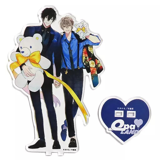 Acrylic Stand Panel Owaru Illustration Qpa Land World Caravan In Animate Only Sh