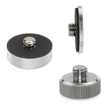 CAMVATE 1/4" female to 3/8" male Convert Screw Adapter Fr Tripod Camera QR Plate