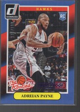 ADREIAN PAYNE 2014-15 PANINI DONRUSS THE ROOKIES PURPLE PRESS PROOF CARD #26/199
