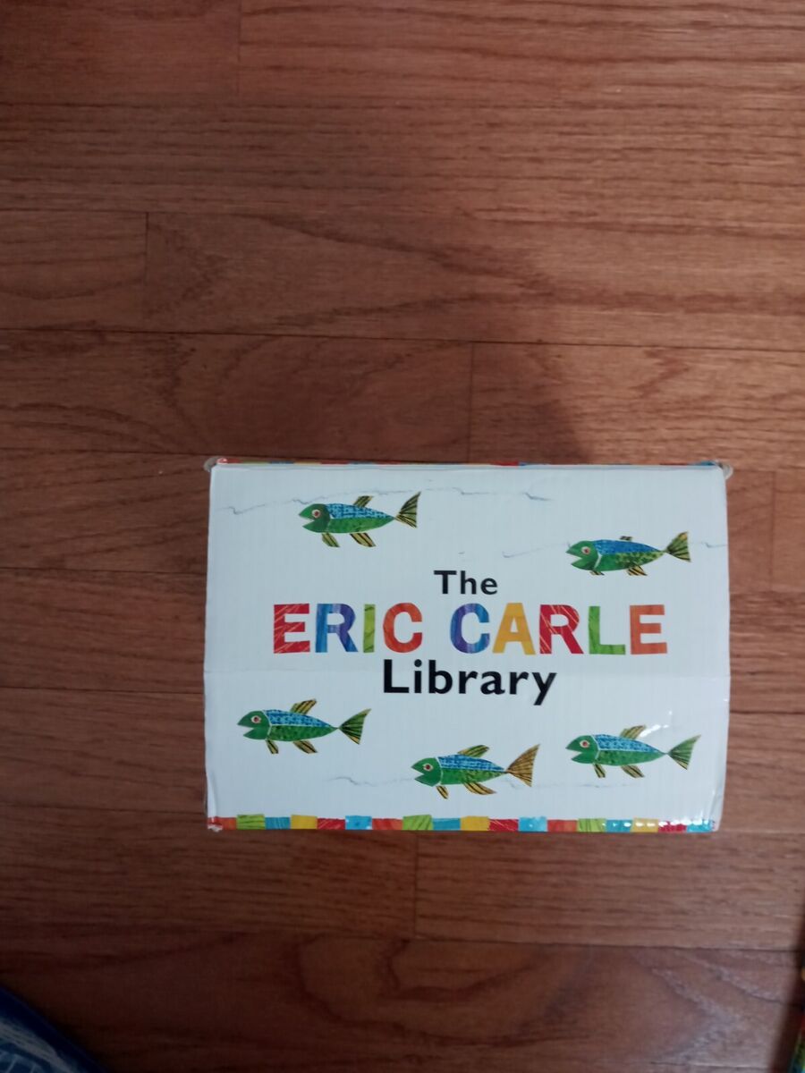 The Eric Carle Library Featuring 8 Classic Board Books Boxed