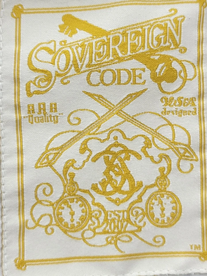 Sovereign Code Shirt Mens Large Brown Plaid Long Sleeve Button Up Hipster - Image 3 of 4