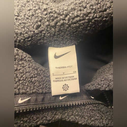 NWT Nike Girls High-Pile Fleece Therma Fit Training Jacket Warm Cozy Thick - Picture 9 of 12