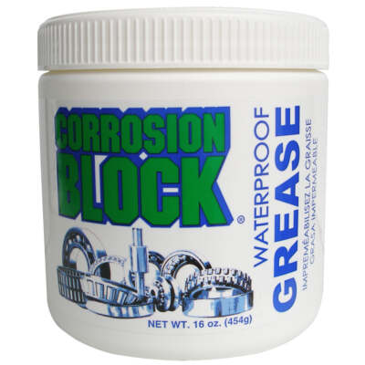 Corrosion Block High Performance Waterproof Grease - 16oz Tub - Non-Hazmat, Non-