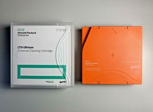 HPE / HP LTO Cleaning Cartridge Universal C7978A Brand New - Afbeelding 1 van 9