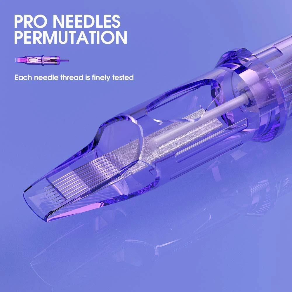 Mast Pro Tattoo Cartridge PMU Disposable Needles RS,HRL,M, M-T, RL, RLB, RLT, RM - product detail image 5