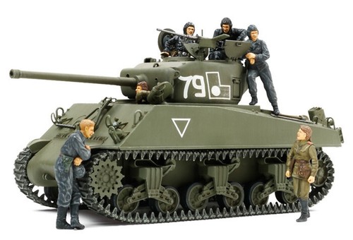 Tamiya Scale Limited Series 1/35 Soviet M4A2 76 W Sherman Tank with 6