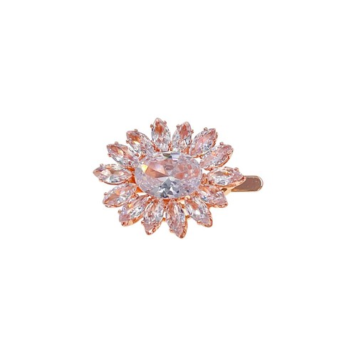 USA Soleila Magnétique Magnetic Clip CZ crystal cubic mini barrette by Moghant - Picture 10 of 10