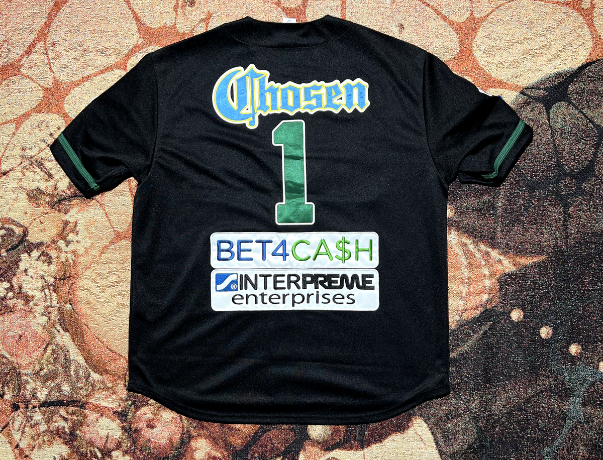 Supreme Chosen One Baseball Jersey Black Size Medium Brand Supreme Chosen One Baseball Jersey Black Size Medium Brand