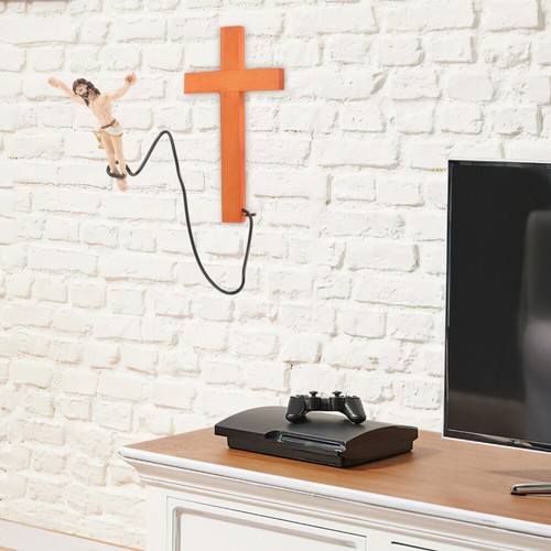 Metal Bungee Jumping Jesus Wall Hangings Christian Ornaments Cross eBay