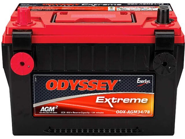 For 2008-2009 Bentley Brooklands Battery Auxiliary Odyssey 72783JGZP 6.8L V8
