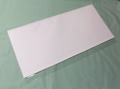 5 - 16'' x 30'' Brodart Just-a-Fold III Archival Book Jacket Covers - super clear