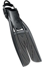 ScubaPro Twin Jet Max Dive Fins - Black/Graphite - Size S 6-8 - Open Heel