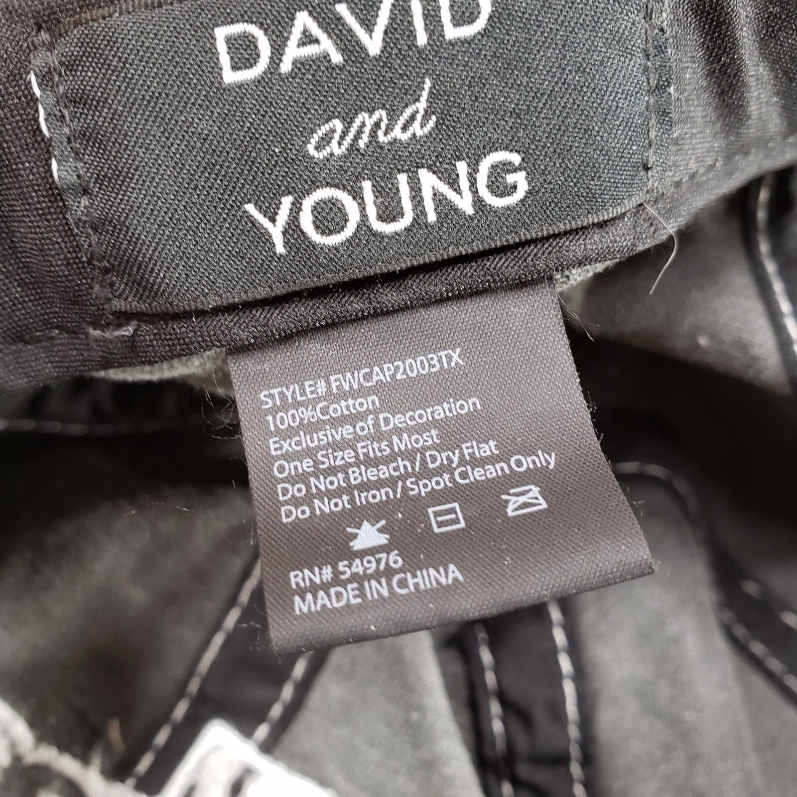 Buffalo Plaid Texas Patch Hat Cap Gray Distressed… - image 9