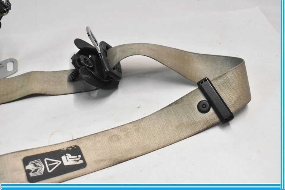 09-12 BMW 740 750 B7 Front Seat Upper Safety Belt Right Side Oyster71 F01 F02 - Image 4 of 4