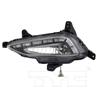 Fog Light Assembly Left TYC For 2016-2018 Hyundai Tucson