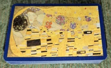 Vintage Gustav Klimt's painting The Kiss Playing Cards Deck