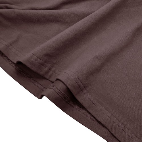 T-shirt uomo slim fit manica lunga girocollo casual elasticizzata blusa autunno - Foto 61 di 61