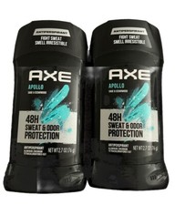 2x Axe Apollo 48 Hour Anti Sweat Antiperspirant Stick, 2.7oz 5/2026