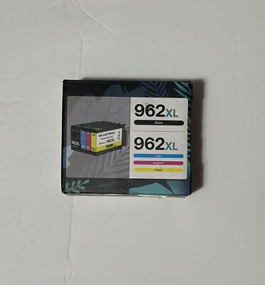 4PK 962 XL Ink Cartridges for HP Officejet Pro 9010 9015 9018 9020 9025 AIO