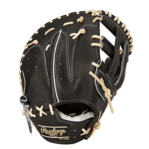 Rawlings Left throw Hardball Heart of the Hide First Mitt 12inc GH2FHB3LES Black - Picture 1 of 2