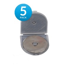 Sew Better Set 5 Rotary Cutting Blades 28mm Fits All Brands Olpha Clover True...