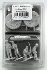 Bolt Action 403011303 French Resistance Light Artillery WWII Field Gun  Crew