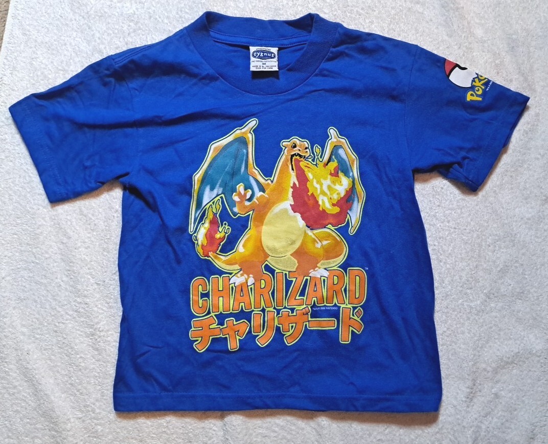 00’s Nintendo POKEMON CHARIZARD T-SHIRT Vintage 2000 Pokemon Charizard Official Nintendo Tie Dye T