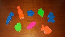 VINTAGE 1972 MATTEL TUFF STUFF PLASTIC TOY FOOD SET