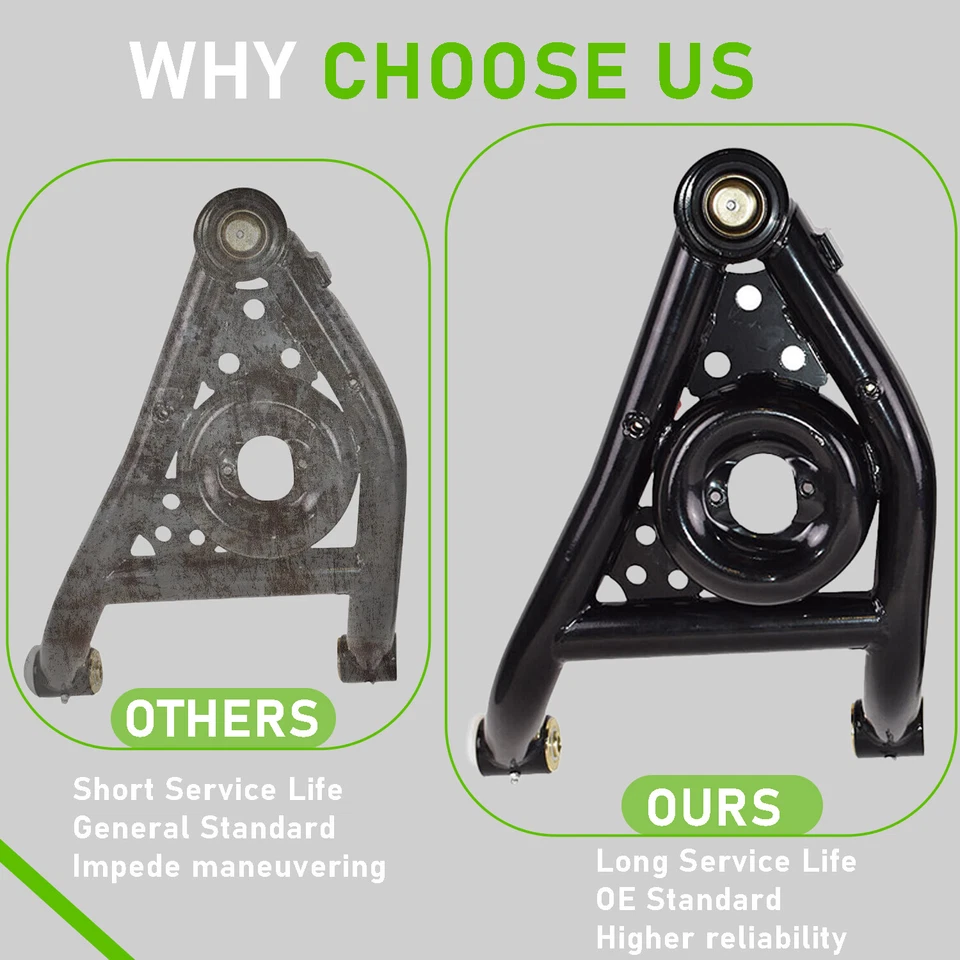 Tubular Control Arms Suspension for 1967-1974 Camaro Firebird Chevy Nova Buick Foto 4 de 4